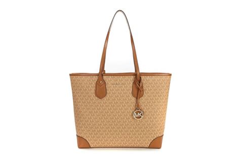 michael kors eva signature large tote butternut|michael kors tote bag.